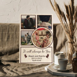 Always Be With You Wood Print | Personalized